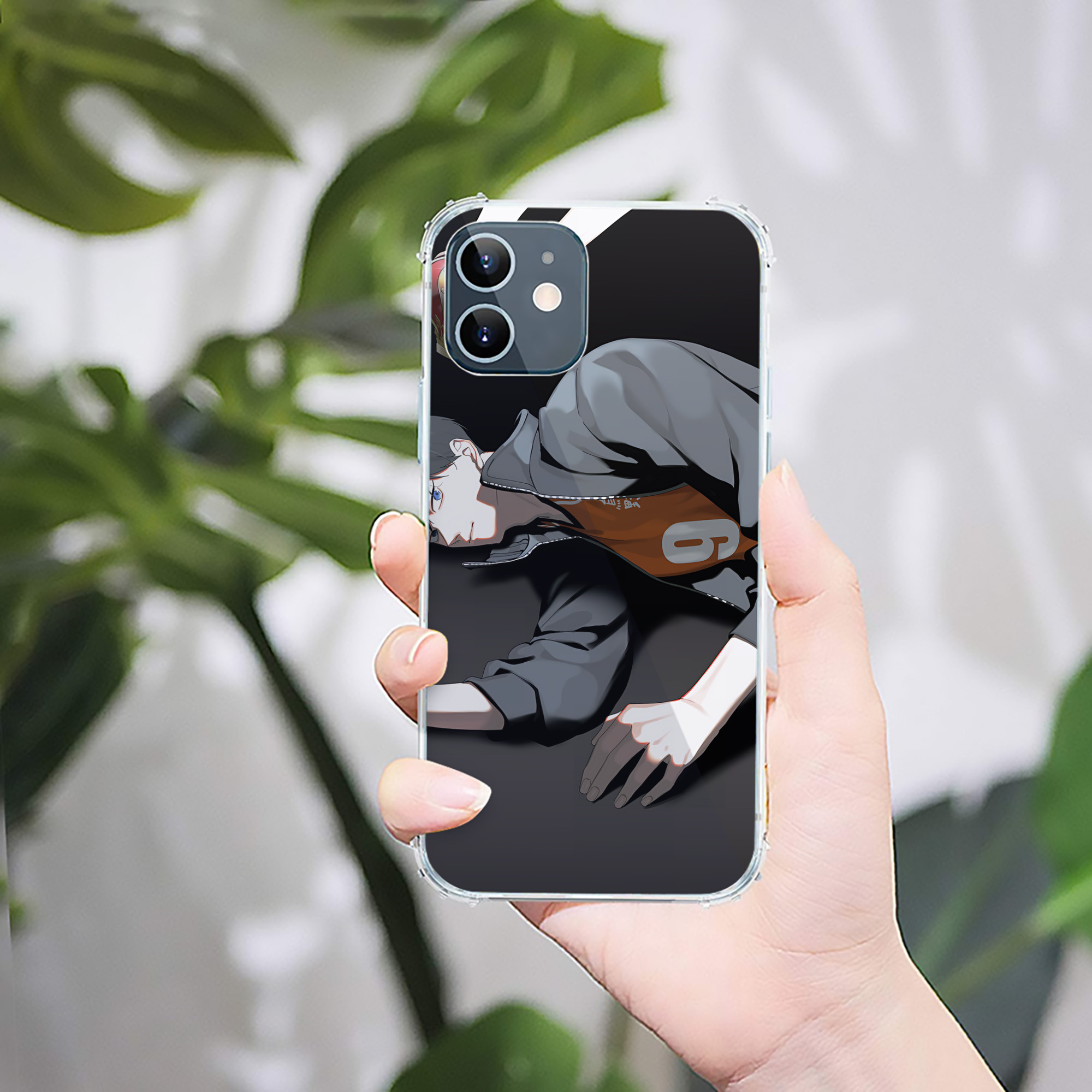 （画像用） ハイキュー!! Haikyu!! 【iPhone 12シリーズ対応】透明スマホケース（クリアソフトケース）